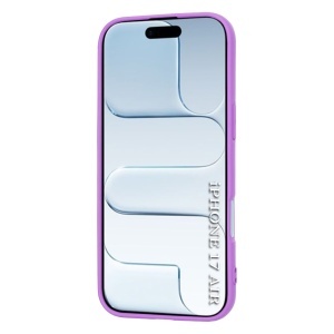 Husa pentru iPhone Air, SKYDDAR INNOVATION, din Silicon Catifelat, SoftFlex Magsafe, set cu sticker, Mov - Img 7