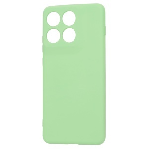 Husa pentru Motorola Edge 70, SKYDDAR INNOVATION, din Silicon Catifelat, SoftElegance, set cu sticker, Verde deschis - Img 3