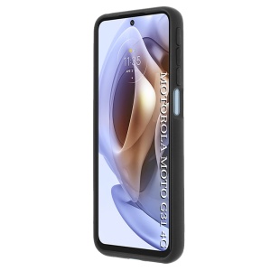 Husa pentru Motorola Moto G31 / Moto G41, SKYDDAR INNOVATION, Glinth cu Inel Rotativ 360° Magnetic, Negru, set cu sticker  - Img 8