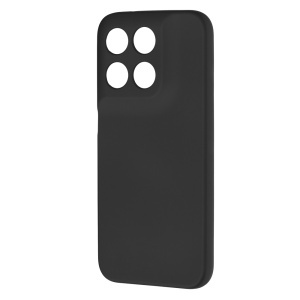 Husa pentru Motorola Moto G77 / Moto G67 din Silicon Catifelat, Antisoc, set cu sticker, SoftElegance, Negru - Img 4