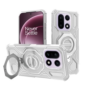 Husa pentru OnePlus 15, Antisoc, SKYDDAR INOVATION, Carbon Shield PRO, Magsafe, set cu sticker, Alb