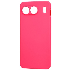 Husa pentru OnePlus Nord 4 din Silicon Catifelat, Protectie Premium, Skyddar SoftElegance - Fucsia - Img 4