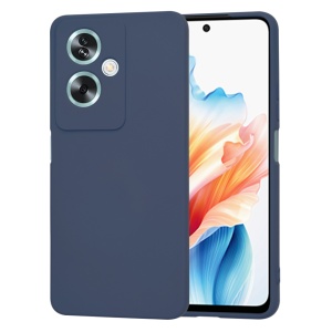 Husa pentru Oppo A79 5G / OnePlus Nord N30 SE din Silicon Catifelat, Protectie Premium, Skyddar SoftElegance - Bleumarin - Img 6