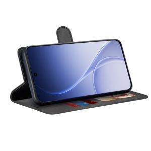 Husa pentru Oppo Reno 15F / Reno15 FS 5G, SKYDDAR INNOVATION, Diary Book, tip carte cu Portofel Interior, Antisoc, set cu sticker, Negru - Img 5