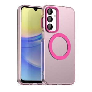 Husa pentru Samsung Galaxy A16 4G / Galaxy A16 5G, MagSafe, Antisoc, set cu sticker, CandyCase, Roz