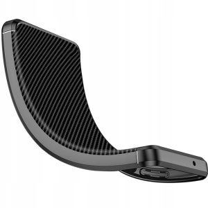 Husa pentru Samsung Galaxy A17 5G, SKYDDAR INNOVATION, CarbonFiber, Antisoc, set cu sticker, Negru - Img 2