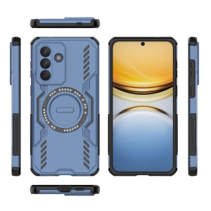 Husa pentru Samsung Galaxy A57 5G, SKYDDAR INOVATION, ArmorMag, Magsafe, set cu sticker, Albastru - Img 3