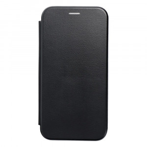 Husa pentru Samsung Galaxy A70 tip carte cu buzunar interiot, Skyddar Elegance - Negru