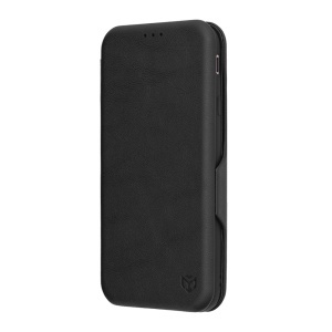 Husa pentru Samsung Galaxy J7 2017, SKYDDAR INNOVATION, Safe Wallet tip carte din Piele Ecologica, Suport Carduri, Inchidere Magnetica, Negru, set cu sticker  - Img 7