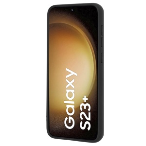 Husa pentru Samsung Galaxy S23 Plus, SKYDDAR INNOVATION, Glinth cu Inel Rotativ 360° Magnetic, Negru, set cu sticker  - Img 9