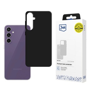 Husa pentru Samsung Galaxy S24 FE, 3mk Matt Case, Negru