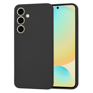 Husa pentru Samsung Galaxy S24 FE din Silicon Catifelat, Protectie Premium, Skyddar SoftElegance - Negru - Img 8