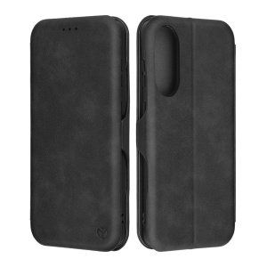 Husa pentru Samsung Galaxy S25 Edge, SKYDDAR INNOVATION, Pocket Safe, tip carte din Piele Ecologica, Suport Carduri, Inchidere Magnetica, set cu sticker, Negru - Img 7
