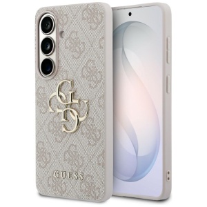 Husa pentru Samsung Galaxy S26, Hardcase 4G Big Metal Logo, Guess, Roz