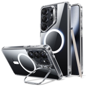 Husa pentru Samsung Galaxy S26 Ultra, slim, ESR Classic Hybrid HaloLock Kickstand, Transparenta