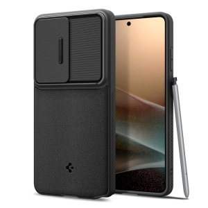 Husa pentru Samsung Galaxy S26 Ultra, Spigen Optik Armor, Negru
