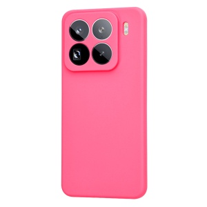Husa pentru Xiaomi 15 Pro din Silicon Catifelat, Protectie Premium, Skyddar SoftElegance - Fucsia - Img 6