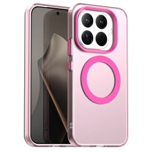 Husa pentru Xiaomi 15T Pro, MagSafe, Antisoc, set cu sticker, CandyCase, Roz