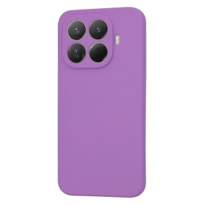 Husa pentru Xiaomi 15T Pro, SKYDDAR INNOVATION, din Silicon Catifelat, SoftElegance, set cu sticker, Mov - Img 3