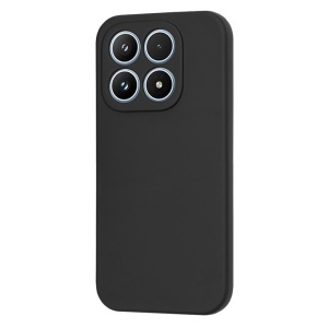 Husa pentru Xiaomi 17, SKYDDAR INNOVATION, din Silicon Catifelat, SoftElegance, set cu sticker, Negru - Img 3