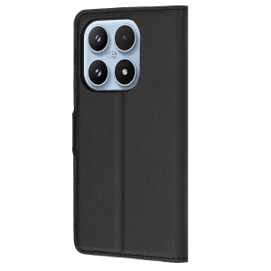 Husa pentru Xiaomi 17 tip Carte, cu Portofel Interior, Finisaje Premium, set cu sticker, Leather Folio, Negru - Img 4