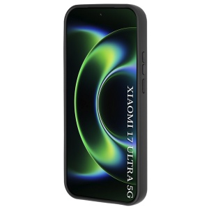 Husa pentru Xiaomi 17 Ultra cu Inel Rotativ 360° Magnetic, Antisoc, set cu sticker, Glinth, Negru - Img 4
