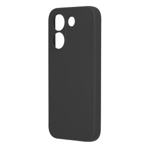 Husa pentru Xiaomi Poco X8 Pro din Silicon Catifelat, Antisoc, set cu sticker, SoftElegance, Negru - Img 4