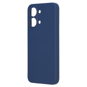 Husa pentru Xiaomi Poco X8 Pro Max din Silicon Catifelat, Antisoc, set cu sticker, SoftElegance, Bleumarin - Img 4
