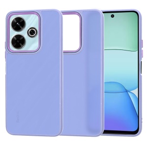 Husa pentru Xiaomi Redmi 13 / Poco M6 4G, ce Absoarbe Cele mai Aspre Socuri, Skyddar Frosted - Mov deschis