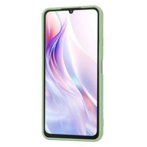 Husa pentru Xiaomi Redmi 13C 5G / Poco M6 din Silicon Catifelat, Protectie Premium, Skyddar SoftElegance - Verde deschis - Img 3