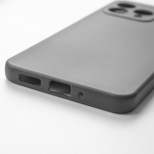 Husa pentru Xiaomi Redmi 15C, Anti soc, Subtire, Antiderapanta, set cu sticker, Matt, Negru - Img 3