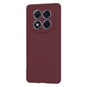 Husa pentru Xiaomi Redmi Note 14 Pro / Poco X7 din Silicon Catifelat, Protectie Premium, Skyddar SoftElegance - Bordo - Img 5
