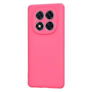 Husa pentru Xiaomi Redmi Note 14 Pro / Poco X7 din Silicon Catifelat, Protectie Premium, Skyddar SoftElegance - Fucsia - Img 5