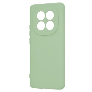 Husa pentru Xiaomi Redmi Note 15 4G / Redmi Note 15 5G / Poco M8 5G, SKYDDAR INNOVATION, din Silicon Catifelat, SoftElegance, set cu sticker, Verde deschis - Img 4