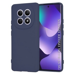 Husa pentru Xiaomi Redmi Note 15 4G / Redmi Note 15 5G, SKYDDAR INNOVATION, din Silicon Catifelat, SoftElegance, set cu sticker, Bleumarin