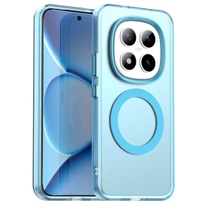 Husa pentru Xiaomi Redmi Note 15 Pro+ 5G / Poco M8 Pro 5G, MagSafe, Antisoc, set cu sticker, CandyCase, Albastru
