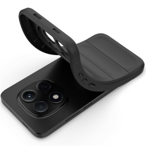Husa pentru Xiaomi Redmi Note 15 Pro+ 5G / Poco M8 Pro 5G, SKYDDAR INNOVATION, Magic Shield, din Silicon Mat, set cu sticker, Negru - Img 3