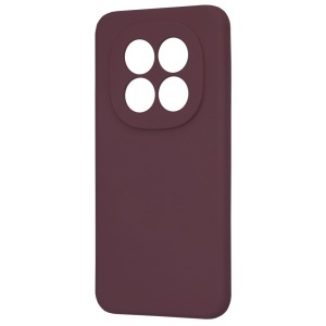Husa pentru Xiaomi Redmi Note 15 Pro+ 5G / Poco M8 Pro 5G, SKYDDAR INNOVATION, din Silicon Catifelat, SoftElegance, set cu sticker, Bordo - Img 4