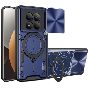 Husa pentru Xiaomi Redmi Note 15 Pro+ 5G, SKYDDAR INNOVATION, CamGuard Pro, Inel Magnetic, Protectie Camera, set cu sticker, Albastru - Img 2