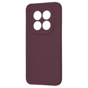 Husa pentru Xiaomi Redmi Note 15 Pro 5G, SKYDDAR INNOVATION, din Silicon Catifelat, SoftElegance, set cu sticker, Bordo - Img 4