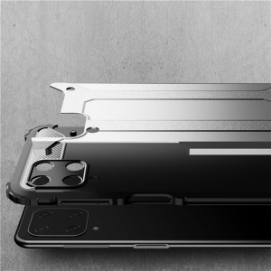 Husa Samsung Galaxy A22 4G din plastic dur, Techsuit Hybrid Armor - Negru - Img 2