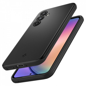 Husa Samsung Galaxy A54, Spigen Thin Fit - Negru - Img 2