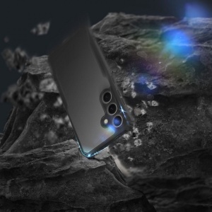 Husa Samsung Galaxy A56, Antisoc, Margini cauciucate, StealthArmor, Negru - Img 3