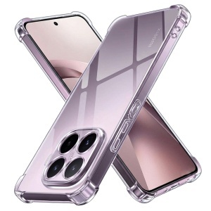 Husa Xiaomi 17T din Silicon Slim, Margini Antisoc, set cu sticker, Shockproof Clear Silicone, Transparenta
