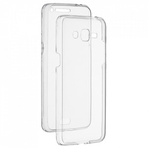 Husa Xiaomi Mi 10T / Mi 10T Pro din silicon TPU, Techsuit 360° - Transparent