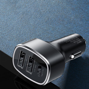 Incarcator Dual USB, Type-C, 49W - Yesido (Y47) - Black - Img 3