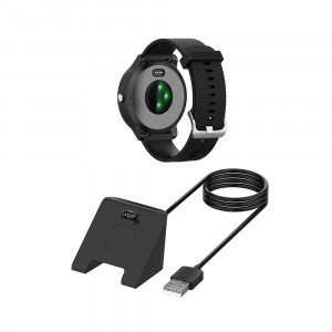 Incarcator pentru Garmin Watch, USB, 5W, 1m - Techsuit (TGC3) - Black - Img 3