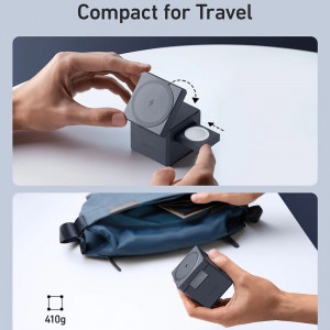 Incarcator Wireless pentru Phone, Apple Watch, AirPods, 15W - Anker (Y1811G11) - Black - Img 5