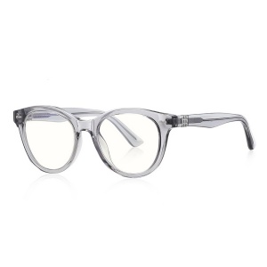 Ochelari Protectie Blue Light Unisex/Barbati, SKYDDAR INNOVATION, Rame Metalice, 2231, Design Modern, set cu sticker, Gri