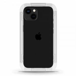 [Pachet 2x] Folie iPhone 13 / 13 Pro / iPhone 14, GLAS.TR Ez-Fit 9H - Clear - Img 3